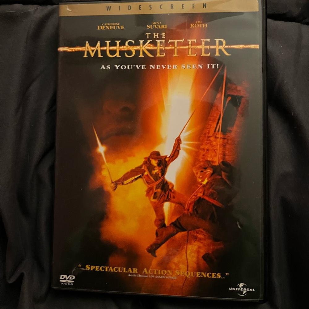 The musketeer DVD